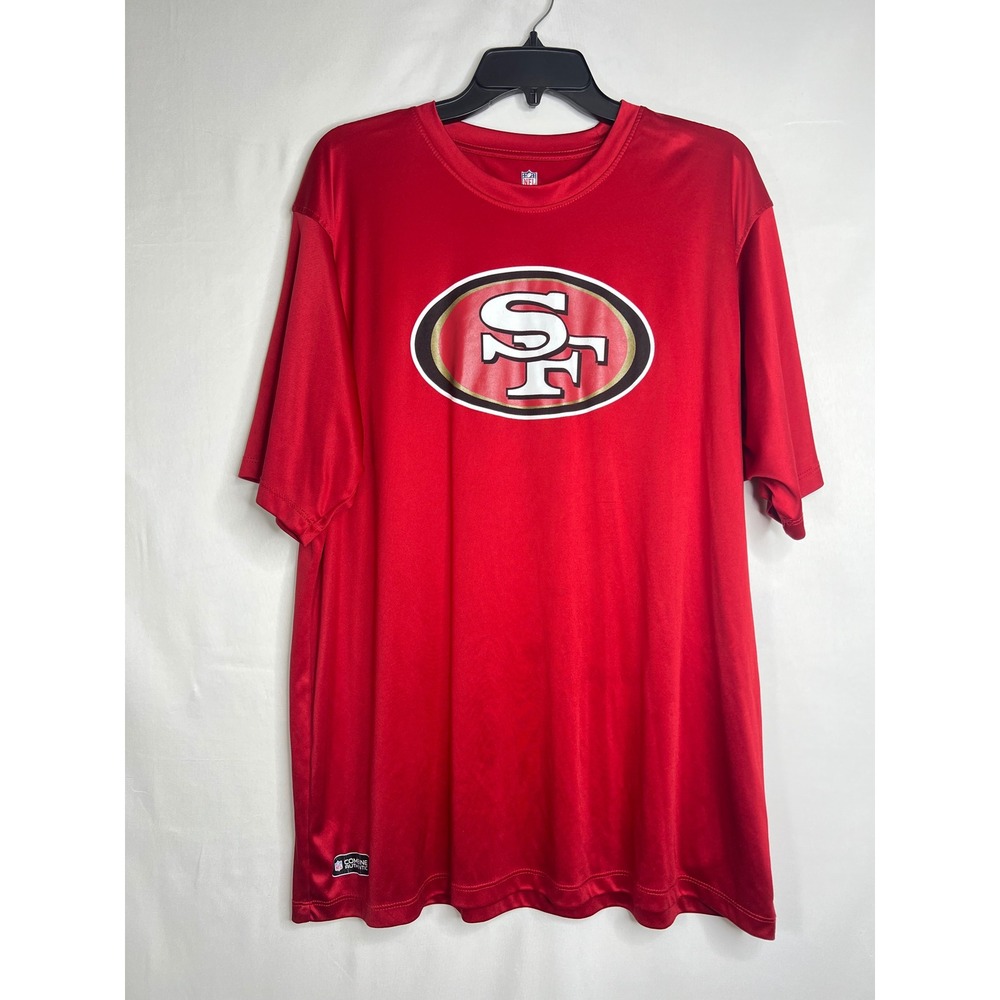 New Era San Francisco 49ers T-Shirt Mens XXL NFL Training SF Football Quick Dry